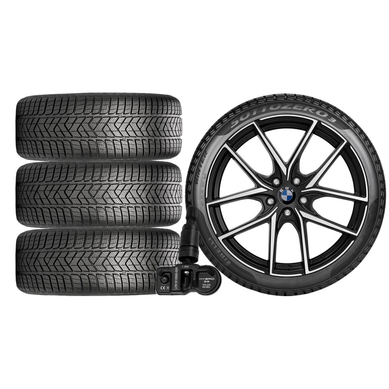 NOWE KOŁA ZIMA BMW 1 F40 F1H Pirelli 225/40R18+TPMS*3 NOWE KOŁA ZIMA BMW 1 F40 F1H Pirelli 225/40R18+TPMS*3