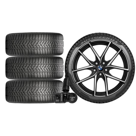NOWE KOŁA ZIMA BMW 1 F40 F1H Pirelli 225/40R18+TPMS*3