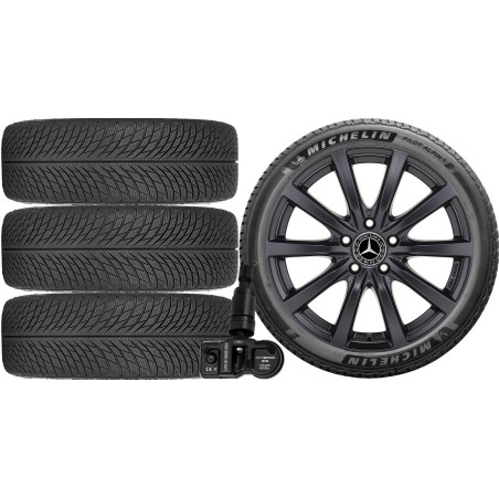 NOWE KOŁA ZIMA MERCEDES GLB X247 F2B Michelin 215/65R17+TPMS*10