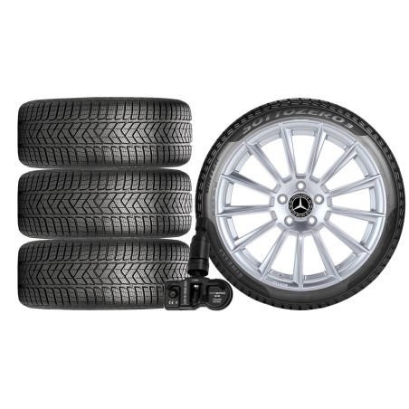 NOWE KOŁA ZIMA MERCEDES GLA H247 F2B Pirelli 235/50R19+TPMS*6