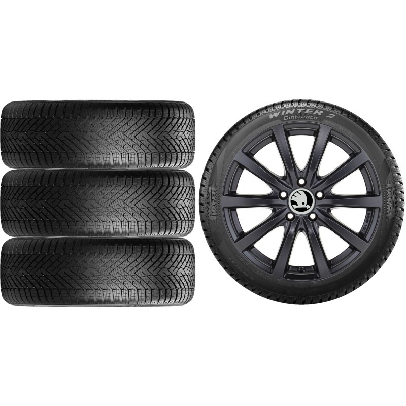 NOWE KOŁA ZIMA Skoda SuperB (3T) Pirelli 215/55R17*6 NOWE KOŁA ZIMA Skoda SuperB (3T) Pirelli 215/55R17*6