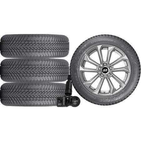 NOWE KOŁA ZIMA HYUNDAI Tucson (NX4e) Nokian 235/50R19+TPMS*6