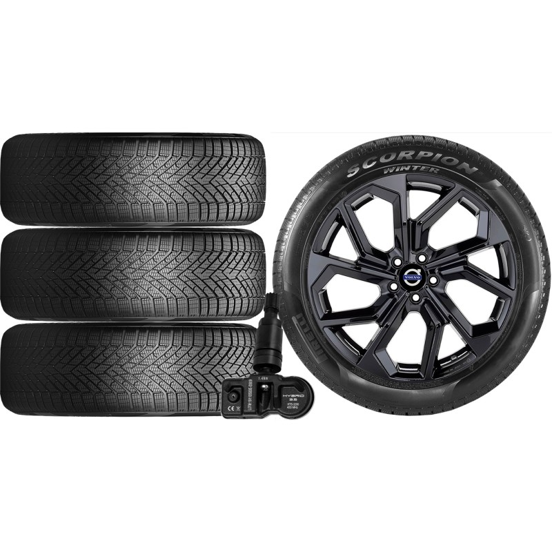NOWE KOŁA ZIMA Volvo XC90 2 II GEN (L) Pirelli 235/55R19+TPMS*19 NOWE KOŁA ZIMA Volvo XC90 2 II GEN (L) Pirelli 235/55R19+TPMS*19