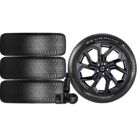 NOWE KOŁA ZIMA Volvo XC90 2 II GEN (L) Pirelli 235/55R19+TPMS*19