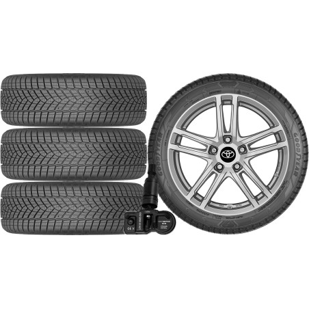 NOWE KOŁA ZIMA TOYOTA RAV 4 XA5 Goodyear 235/55R19+TPMS*7