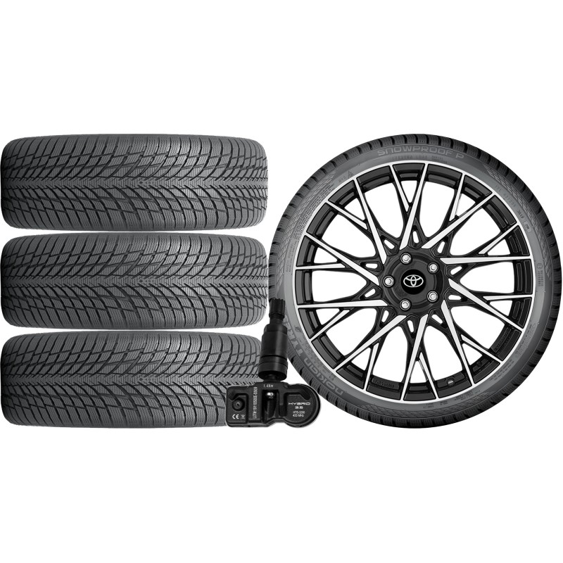 NOWE KOŁA ZIMA TOYOTA 2019.10 - Nokian 235/45R18+TPMS*10 NOWE KOŁA ZIMA TOYOTA 2019.10 - Nokian 235/45R18+TPMS*10