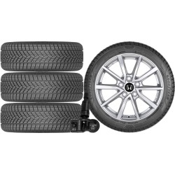 NOWE KOŁA ZIMA HONDA CIVIC FE Goodyear 215/50R17+TPMS*8