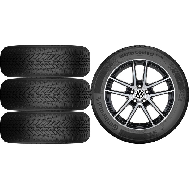 NOWE KOŁA ZIMA VW GOLF 7 VII Continental 225/40R18*27
