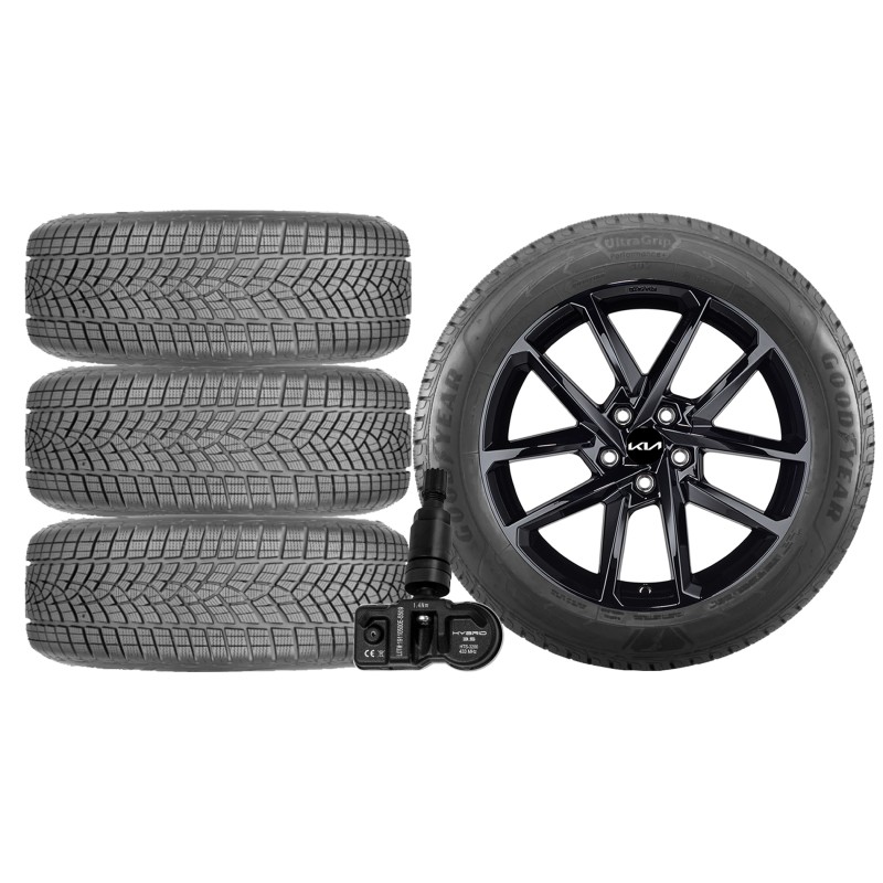 NOWE KOŁA ZIMA KIA SORENTO MQ4 Goodyear 235/55R19+TPMS*19 NOWE KOŁA ZIMA KIA SORENTO MQ4 Goodyear 235/55R19+TPMS*19