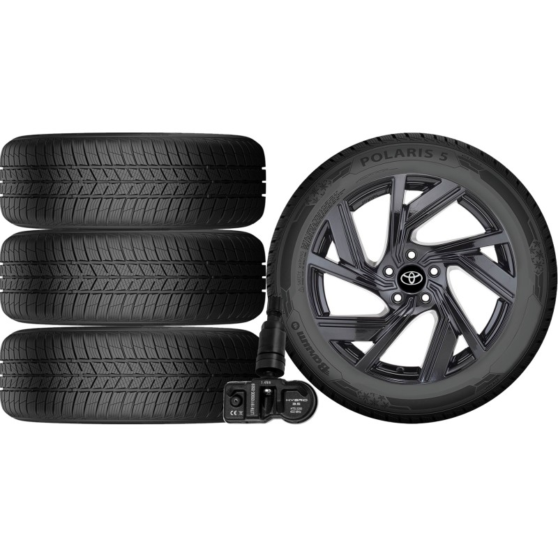 NOWE KOŁA ZIMA TOYOTA 2019.10 - Barum 235/45R18+TPMS*21