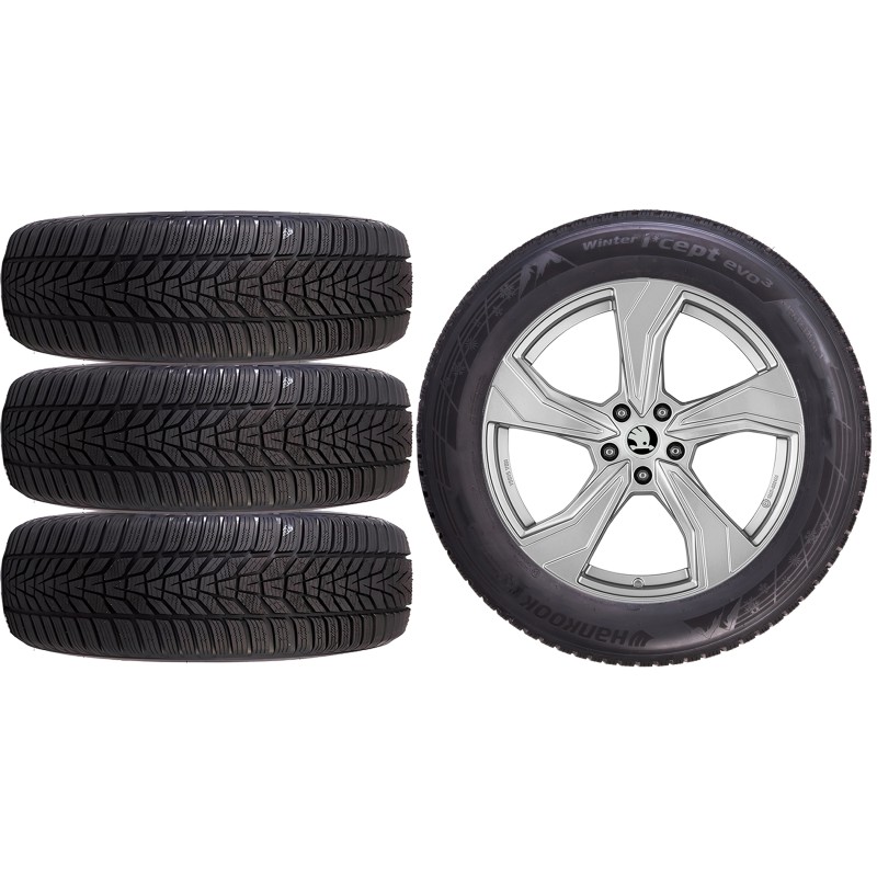 NOWE KOŁA ZIMA Skoda KaroQ Hankook 235/40R19*5 NOWE KOŁA ZIMA Skoda KaroQ Hankook 235/40R19*5