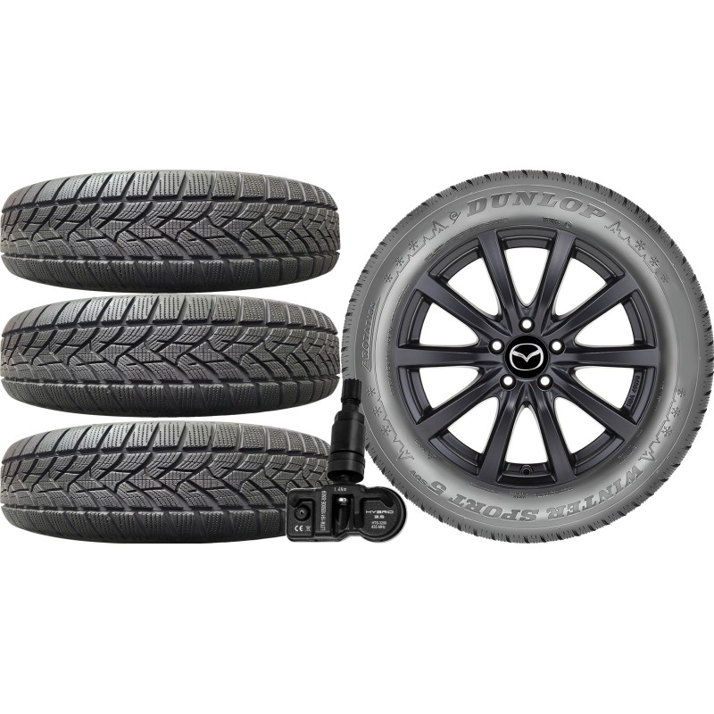 NOWE KOŁA ZIMA Mazda CX-5 (KF) Dunlop 225/65R17+TPMS*19 NOWE KOŁA ZIMA Mazda CX-5 (KF) Dunlop 225/65R17+TPMS*19