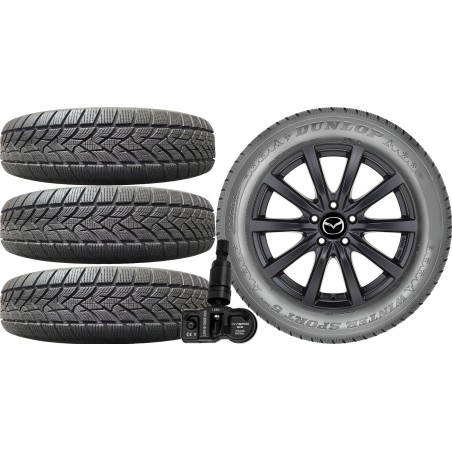 NOWE KOŁA ZIMA Mazda CX-5 (KF) Dunlop 225/65R17+TPMS*19