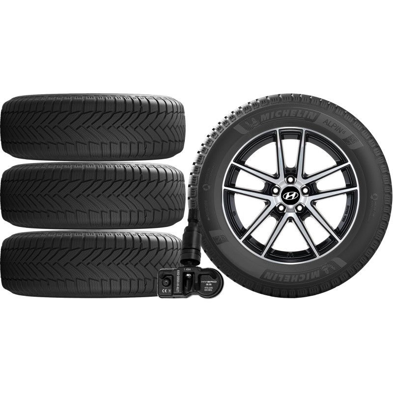 NOWE KOŁA ZIMA Hyundai i30 (PDE) Michelin 225/45R17+TPMS*17 NOWE KOŁA ZIMA Hyundai i30 (PDE) Michelin 225/45R17+TPMS*17