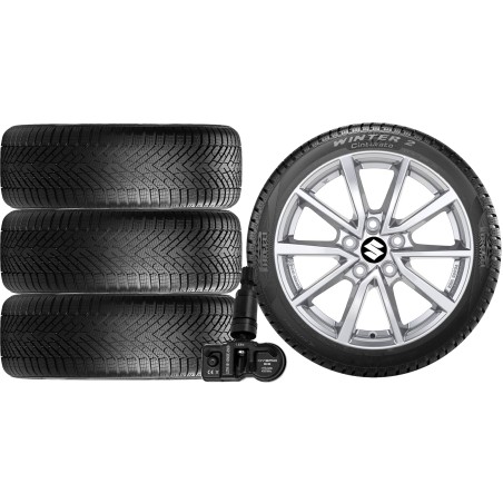 NOWE KOŁA ZIMA Suzuki VITARA (LY) Pirelli 215/55R17+TPMS*42