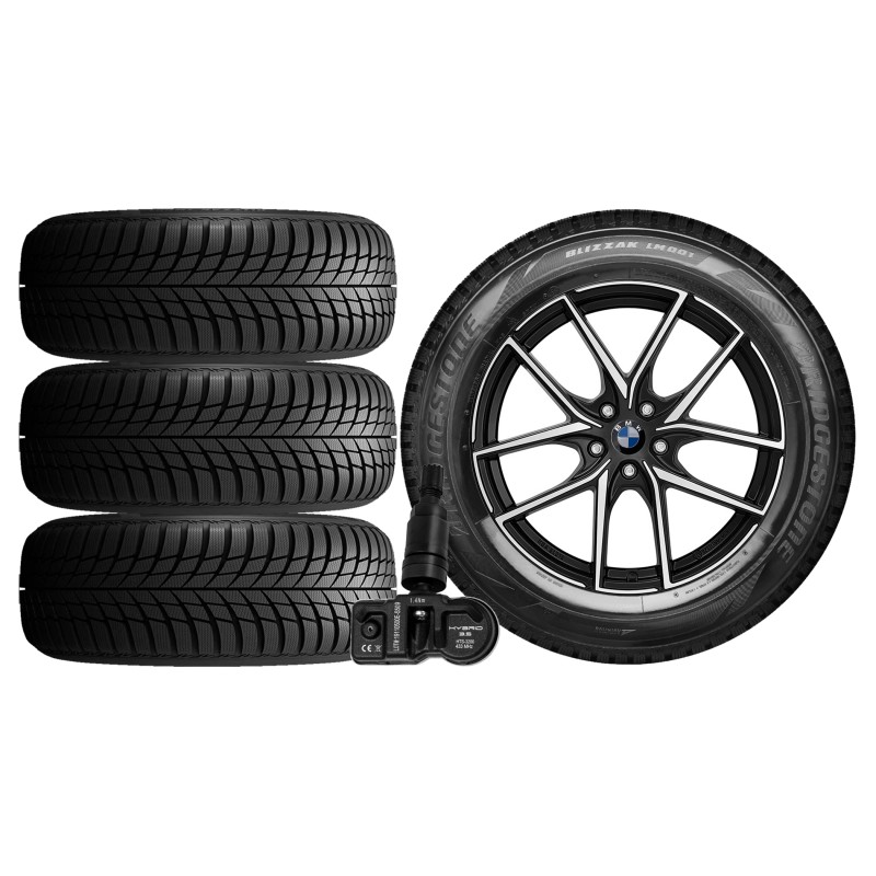 NOWE KOŁA ZIMA BMW 1 F40 F1H Bridgestone 225/40R18+TPMS*4 NOWE KOŁA ZIMA BMW 1 F40 F1H Bridgestone 225/40R18+TPMS*4