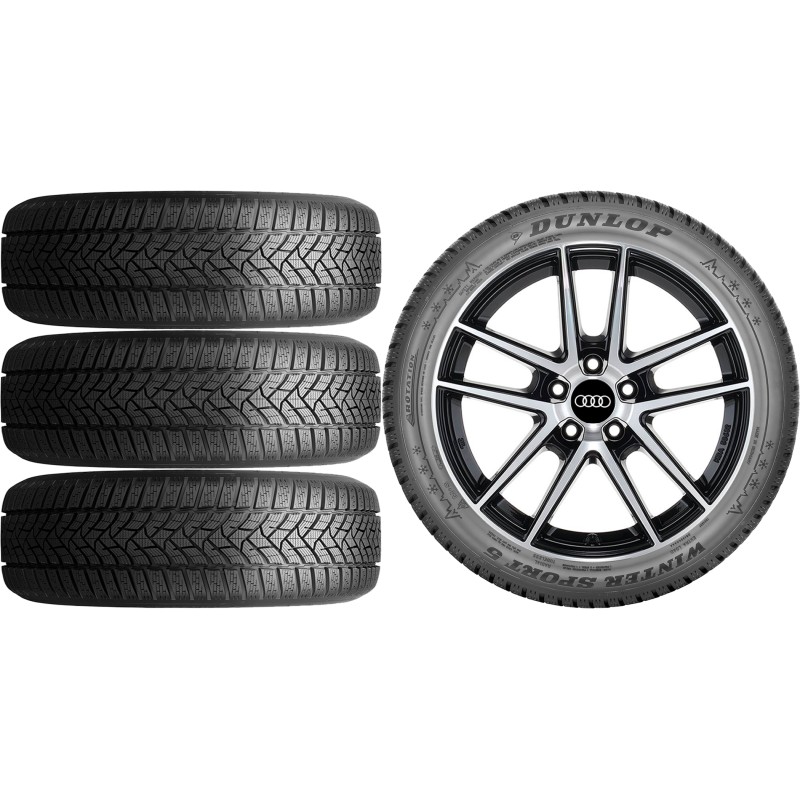 NOWE KOŁA ZIMA Audi A4 B9 Dunlop 225/50R17*51 NOWE KOŁA ZIMA Audi A4 B9 Dunlop 225/50R17*51