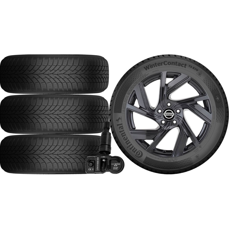 NOWE KOŁA ZIMA Nissan QASHQAI (J12) Continental 235/55R18+TPMS*6 NOWE KOŁA ZIMA Nissan QASHQAI (J12) Continental 235/55R18+TPMS*6