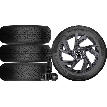 NOWE KOŁA ZIMA Nissan QASHQAI (J12) Continental 235/55R18+TPMS*6
