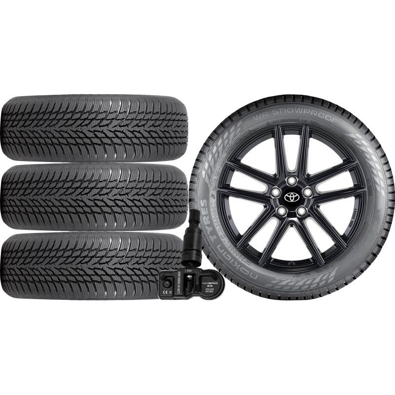 NOWE KOŁA ZIMA TOYOTA COROLLA Cross XG1TJ Nokian 225/50R18+TPMS*11 NOWE KOŁA ZIMA TOYOTA COROLLA Cross XG1TJ Nokian 225/50R18+TPMS*11