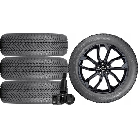 NOWE KOŁA ZIMA Nissan QASHQAI (J12) Nokian 235/55R18+TPMS*15