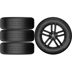 NOWE KOŁA ZIMA SKODA SUPERB NZ Barum 215/55R17*6