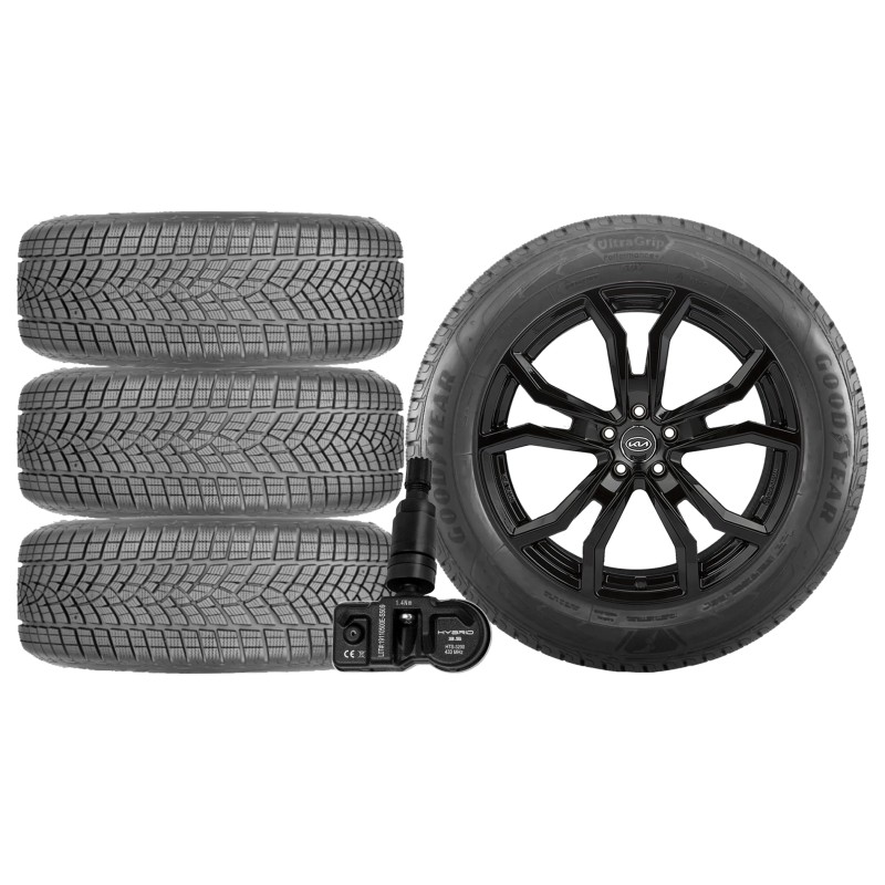 NOWE KOŁA ZIMA KIA Sportage (NQ5e) Goodyear 235/55R18+TPMS*8