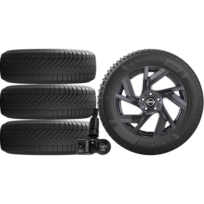 NOWE KOŁA ZIMA Nissan QASHQAI (J12) Michelin 235/55R18+TPMS*6 NOWE KOŁA ZIMA Nissan QASHQAI (J12) Michelin 235/55R18+TPMS*6