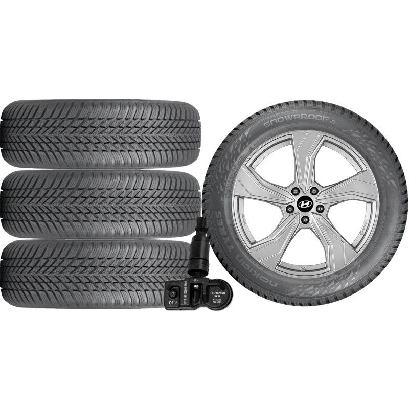 NOWE KOŁA ZIMA HYUNDAI Tucson (NX4e) Nokian 235/50R19+TPMS*3 NOWE KOŁA ZIMA HYUNDAI Tucson (NX4e) Nokian 235/50R19+TPMS*3