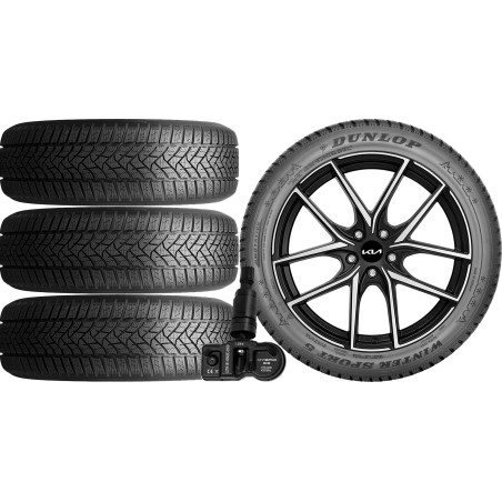 NOWE KOŁA ZIMA Kia ProCeed (CD) Dunlop 225/45R17+TPMS*5