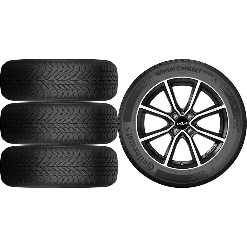NOWE KOŁA ZIMA Kia Stonic Continental 205/55R17*1 NOWE KOŁA ZIMA Kia Stonic Continental 205/55R17*1