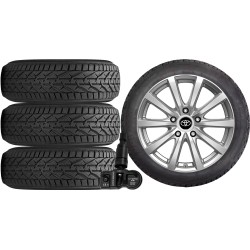 NOWE KOŁA ZIMA TOYOTA YARIS CROSS XPB1F(M) Riken 215/55R17+TPMS
