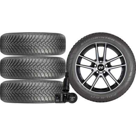 NOWE KOŁA ZIMA Hyundai i30 (PDE) Falken 225/45R17+TPMS*8