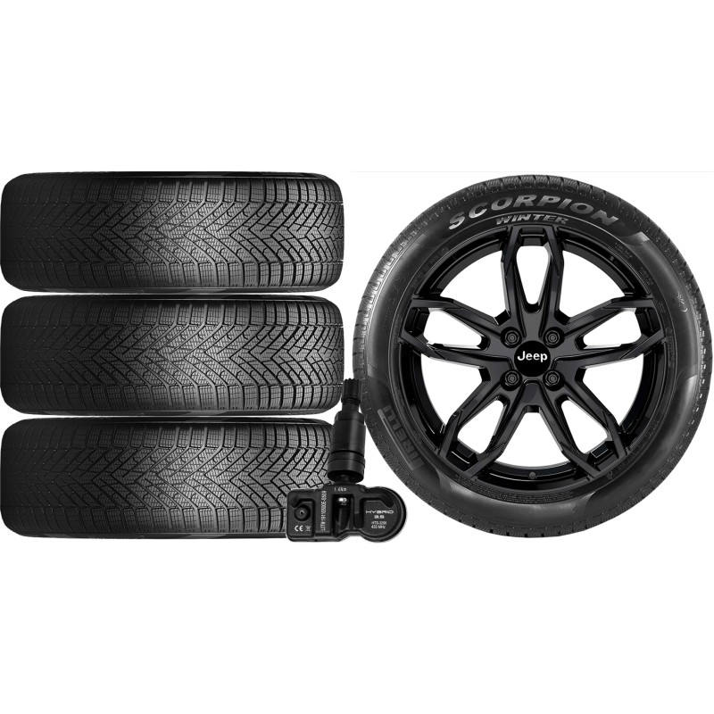 NOWE KOŁA ZIMA Jeep AVENGER FH1 Pirelli 215/60R17+TPMS*4 NOWE KOŁA ZIMA Jeep AVENGER FH1 Pirelli 215/60R17+TPMS*4