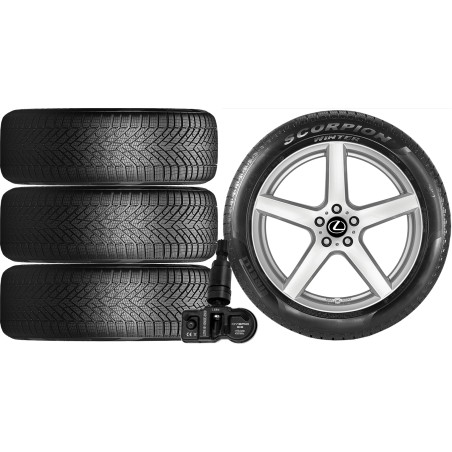 NOWE KOŁA ZIMA Lexus UX Pirelli 215/60R17+TPMS*2