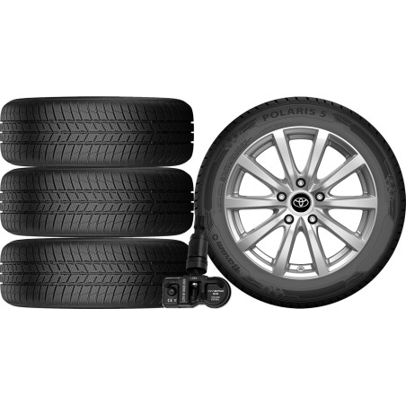 NOWE KOŁA ZIMA TOYOTA RAV 4 XA5 Barum 225/65R17+TPMS