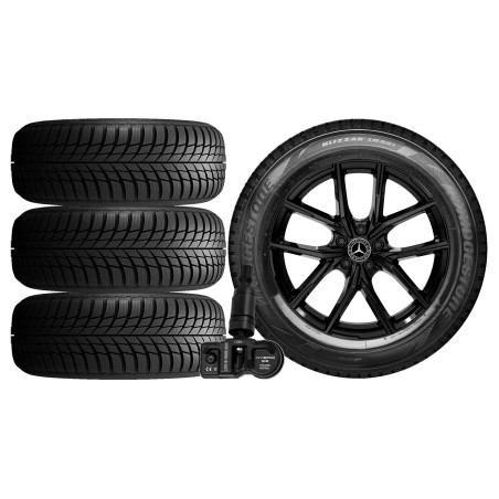 NOWE KOŁA ZIMA Mercedes C-Klasa W206 R2CW Bridgestone 225/45R18+TPMS*20