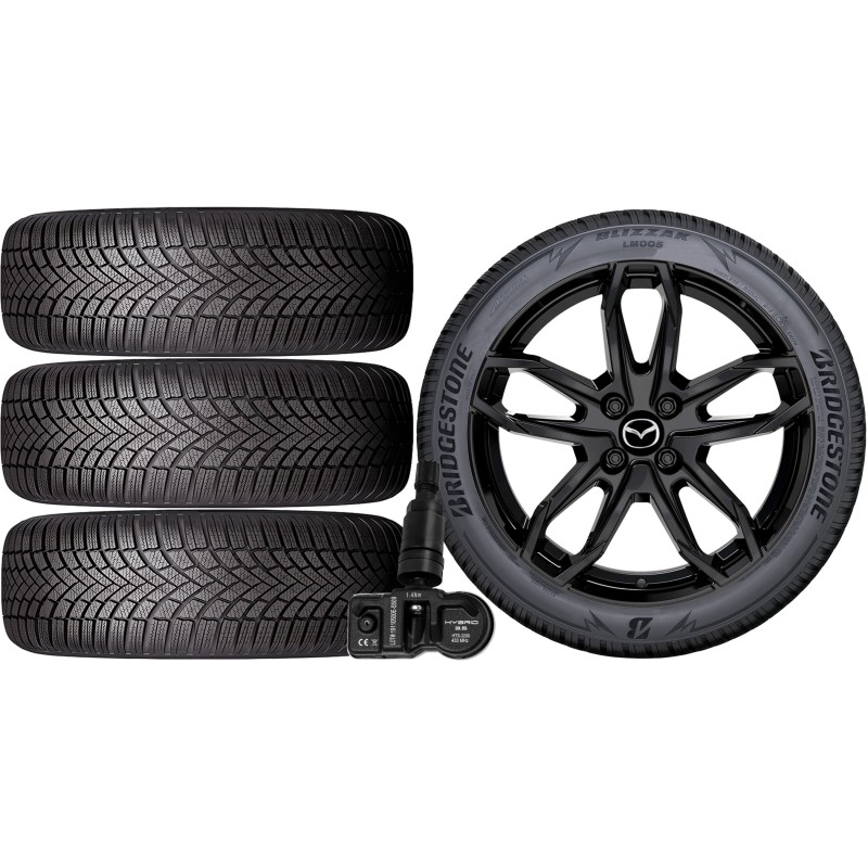 NOWE KOŁA ZIMA Mazda CX-5 (KE) Bridgestone 225/65R17+TPMS*28 NOWE KOŁA ZIMA Mazda CX-5 (KE) Bridgestone 225/65R17+TPMS*28