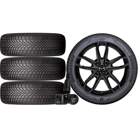 NOWE KOŁA ZIMA Mazda CX-5 (KE) Bridgestone 225/65R17+TPMS*28