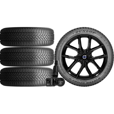 NOWE KOŁA ZIMA Volvo XC90 2 II GEN (L) Dunlop 235/55R19+TPMS*18