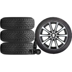 NOWE KOŁA ZIMA SUZUKI SX4 / S-Cross Riken 215/55R17+TPMS*11
