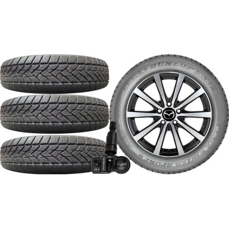 NOWE KOŁA ZIMA Mazda CX-60 Dunlop 235/60R18+TPMS*5