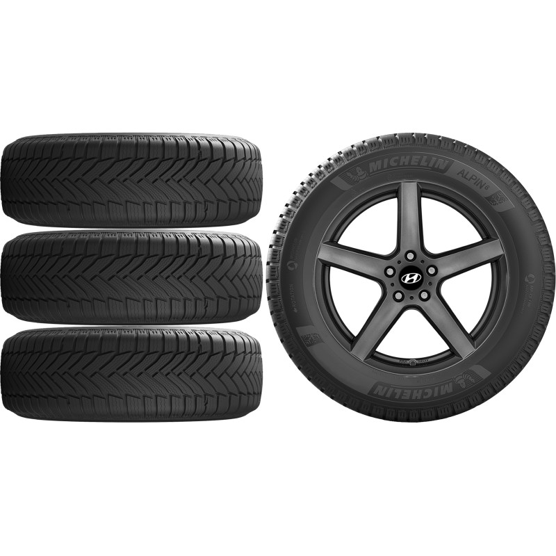 NOWE KOŁA ZIMA HYUNDAI KONA SX2 Michelin 215/55R17*12 NOWE KOŁA ZIMA HYUNDAI KONA SX2 Michelin 215/55R17*12