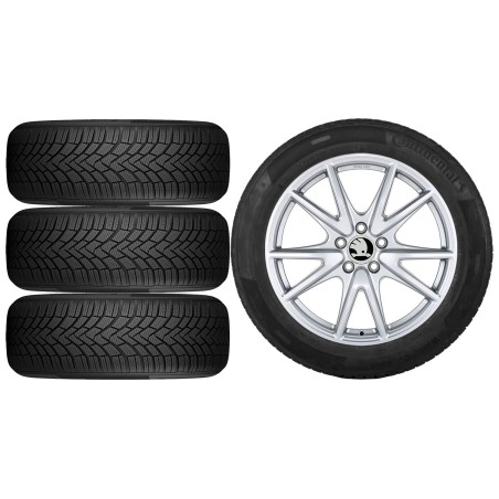 NOWE KOŁA ZIMA Skoda KodiaQ Continental 235/55R18