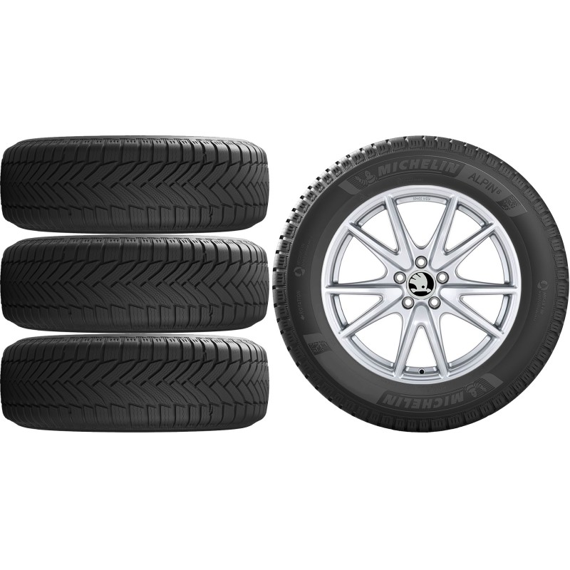 NOWE KOŁA ZIMA Skoda KodiaQ Michelin 235/55R18