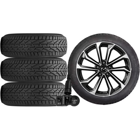 NOWE KOŁA ZIMA Mazda CX-3 (DJ1) Riken 215/60R16+TPMS*2