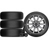 NOWE KOŁA ZIMA TOYOTA C-HR AX1T Continental 215/60R17+TPMS*11