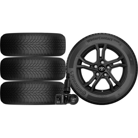 NOWE KOŁA ZIMA TOYOTA COROLLA XII 12 ZE1HE Continental 205/55R16+TPMS*15