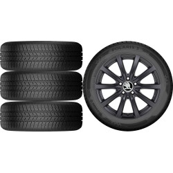 NOWE KOŁA ZIMA Skoda Scala (NW) Barum 205/50R17*9