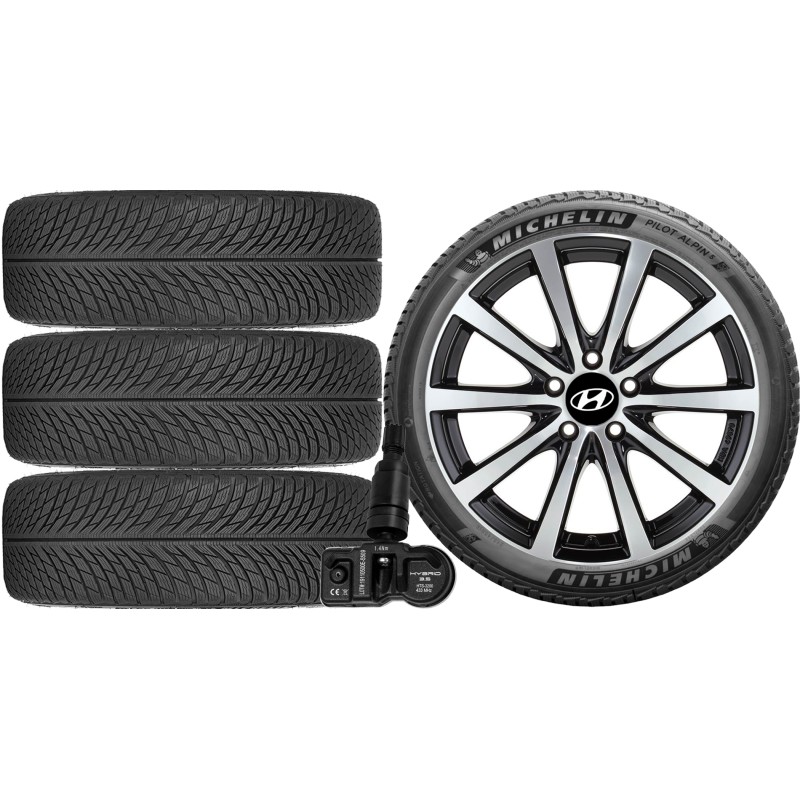 NOWE KOŁA ZIMA Hyundai i30 (PDE) Michelin 225/40R18+TPMS*4 NOWE KOŁA ZIMA Hyundai i30 (PDE) Michelin 225/40R18+TPMS*4